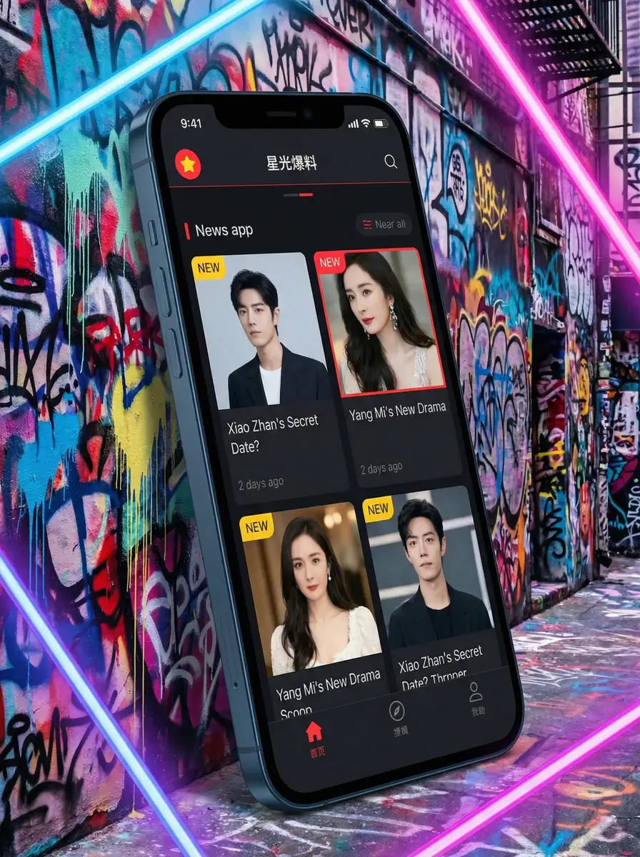 吃瓜天堂 APP界面展示 - 掌上吃瓜神器